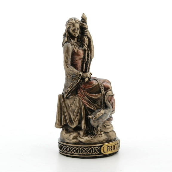 Veronese Design Norse Gods Miniature Figurine (Frigga, Bronze)
