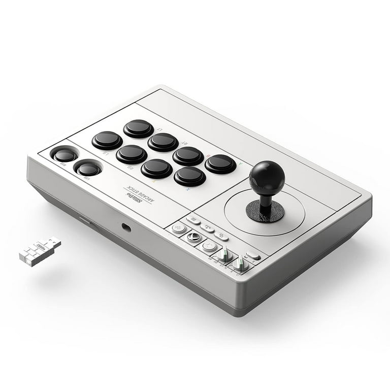 高価値セリー Free Shipping! 8BitDo Arcade Stick for Xbox - White and Game その他