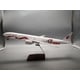 thumbnail image 1 of Modelo de avión de simulación de aviación Emirates UAE A380 de 46 cm a escala 1:160 con luces, 1 of 6