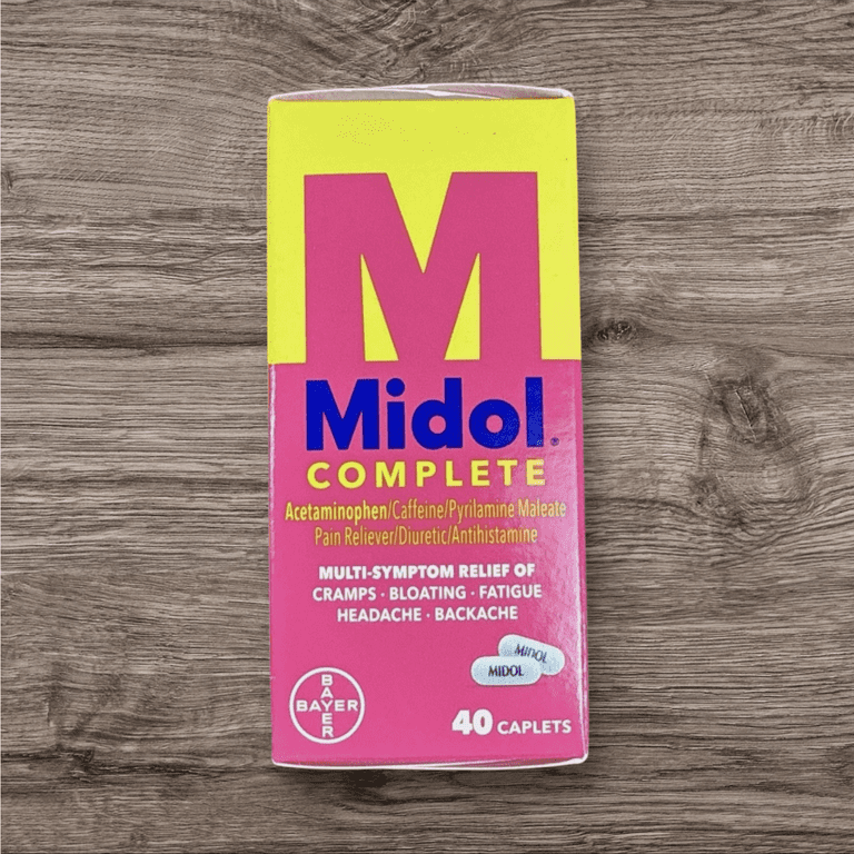 Midol Complete Menstrual Pain Relief Gelcaps, Periods Medicine, 24