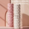 thumbnail image 5 of Foam axis mace yoga roller back muscle fascia relaxation massager calf shaping roller, 5 of 10