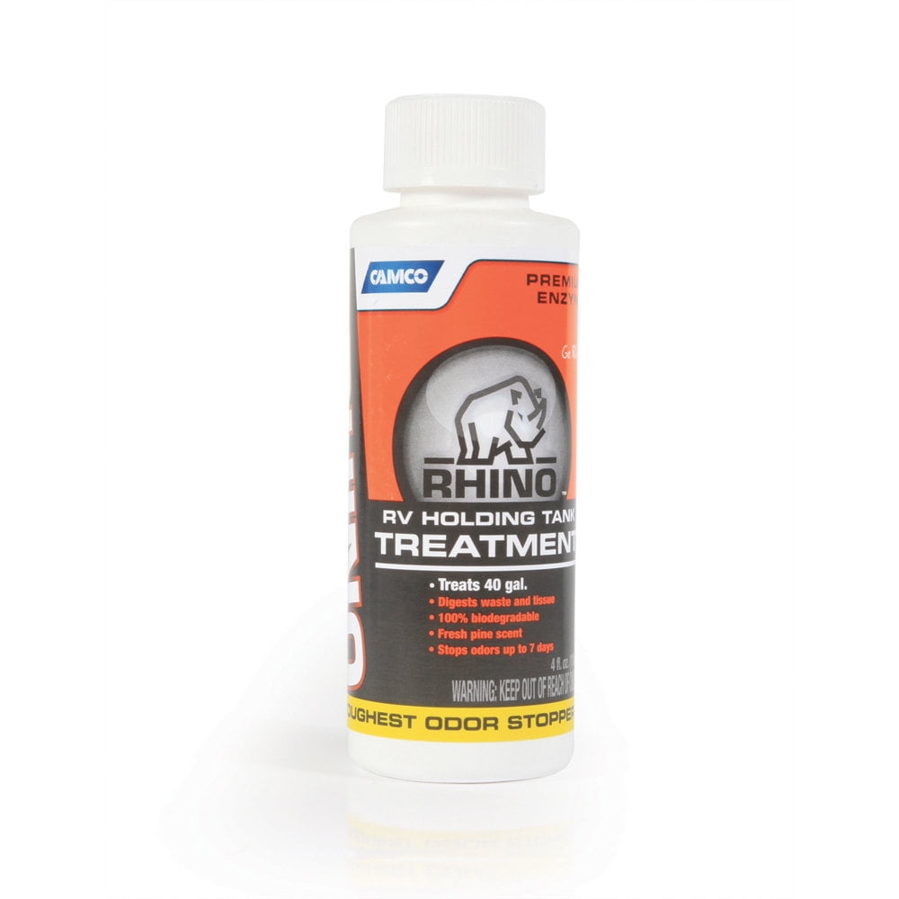 Camco 41515 Rhino Enzyme Rv Holding Tank Treatment 4 Oz.