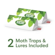 Enoz BioCare Flour and Pantry Moth Traps, Attracts and Kills Food Moths, 2 Count, 4 Pack