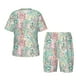 thumbnail image 1 of Fotbe Watercolor Tiger Pijama Estampada de 2 Piezas para Niños – Ropa de Dormir de Manga Corta Cómoda para Niños y Niñas, Camiseta y Shorts de Algodón-4X-Large, 1 of 6