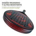 thumbnail image 4 of Pala de Padel con 3 Pelotas Hikeo Funda Grip Raqueta 100% Fibra de Carbono, 4 of 9