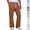 Brown, variant on HAJWOH Mens Sweatpants Wide Leg Lounge Pants Loose Fit Joggers Drawstring Waist Sweat Pants with Pockets