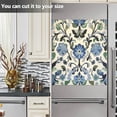 thumbnail image 3 of Yayeee Magnetic Dishwasher Cover for The Front Decoration Home Kitchen Machine Sticker Protector, Blue Floral, 3 of 6