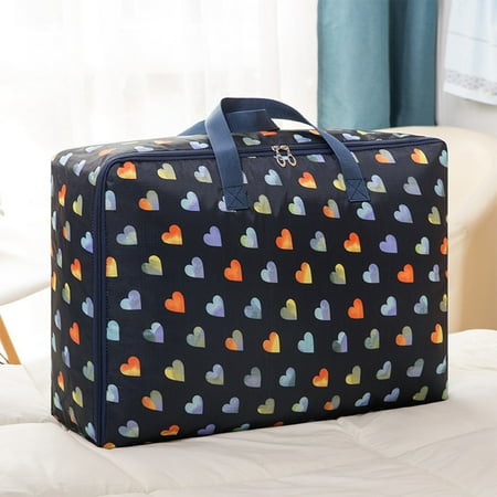 Nkmbld Large Storage Bags Multi Functional Waterproof Foldable Extra Large Handbag Clothes Moving Luggage Storage Bag Space Saving