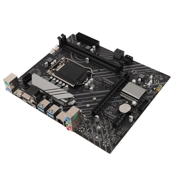 Desktop Motherboard, 1000Mbps LAN Gaming Motherboard M.2 Slot Dual DDR4 Memory Serial ATA3.0 Z490 GAMING PLUS USB 3.2 Gen1 for LGA 1200 Socket for Home
