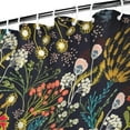 thumbnail image 3 of Waterproof Boho Flower Bohemian Shower Curtain 72x72 Inch Boho Style Polyester Unique Shower Curtain for Bathroom Hotel Home Decor with 12 Plastic Hooks, 3 of 5