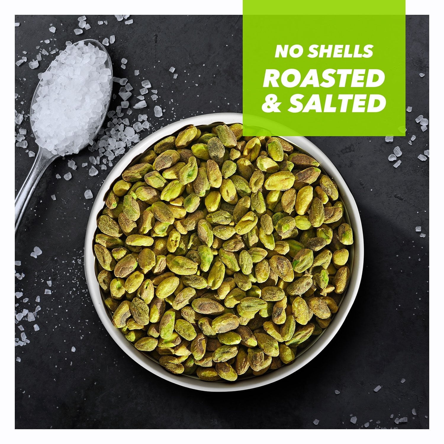 Wonderful Shelled Roasted Salted Pistachios, 24 oz. with bowl by OMA