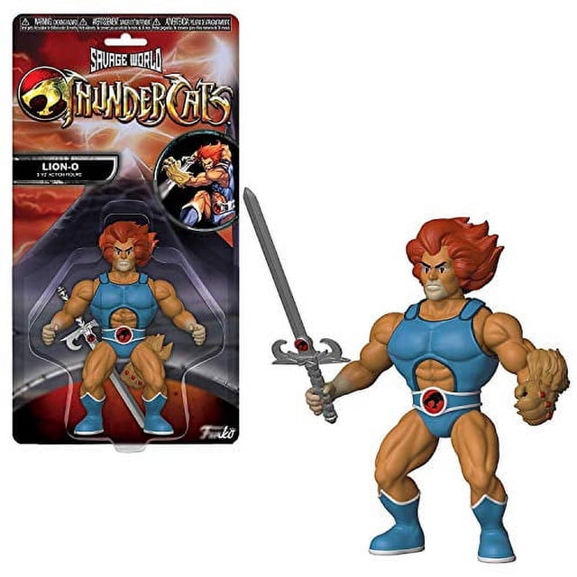 Figura de colección Funko Savage World Thundercat Lion-O