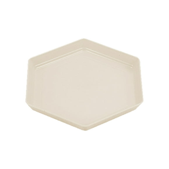 jovati Plastic Plates Reusable,Hexagonal Plates Impregnable Dinner Plates Dishwasher Microwave Safe Plastic Plates Reusable Lightweight Plates for Kitchen Or Camping 6.69X6.69 Inches