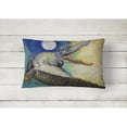thumbnail image 2 of Carolines Treasures JMK1004PW1216 Alligator Canvas Fabric Decorative Pillow  12H x16W multicolor, 2 of 3