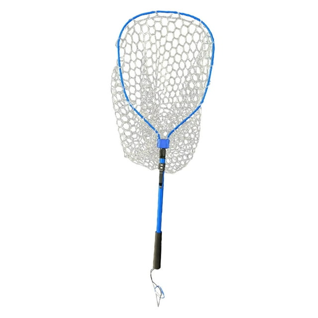 braveheart Filet de Pêche Extensible pour Araignées Papillon Minnow Bleu 94x35cm