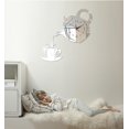 thumbnail image 5 of Relojes de pared creativos Diy Acrílico Taza de café Tetera 3d Decorativo, 5 of 5
