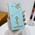 thumbnail image 4 of Leather For Google Pixel 9 / Pixel 9 Pro Case 【RFID Blocking】Ballet Girl Flip Wallet Leather Case With Card Holder Magnetic Closure  Phone Cases Cover,Green, 4 of 8