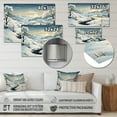 thumbnail image 4 of Designart "Countryside Snowy Simplicity Winter III" Landscapes Metal Art Print, 4 of 5