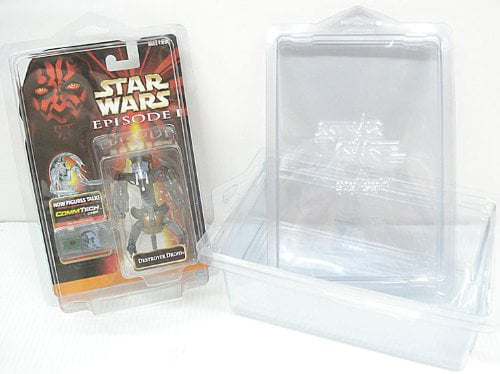 10-pack 6x9x2.5 Protech STAR2 Star Case Storage for Star Wars Carded Figures 