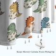 thumbnail image 6 of Dinosaurs with Hatching Eggs Pattern Shower Curtain 36"x72" ,Bathroom Decorative Shower Curtains Set with 12 Hooks,Modern Waterproof Washable Shower Curtain, 6 of 6