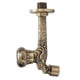 thumbnail image 5 of Grifo de agua montado en la pared G1/2, grifo único de agua fría de latón antiguo para lavadora de baño, 5 of 8