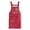 Red, variant on Qiweii Waterproof Long Apron Professional Kitchen Catering Chef Wear