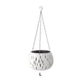 thumbnail image 4 of Transemion Decorative Hanging Plant Pot Lightweight And Easy To Lift For Garden Suitable For Placing Various Milk white large size, 4 of 6