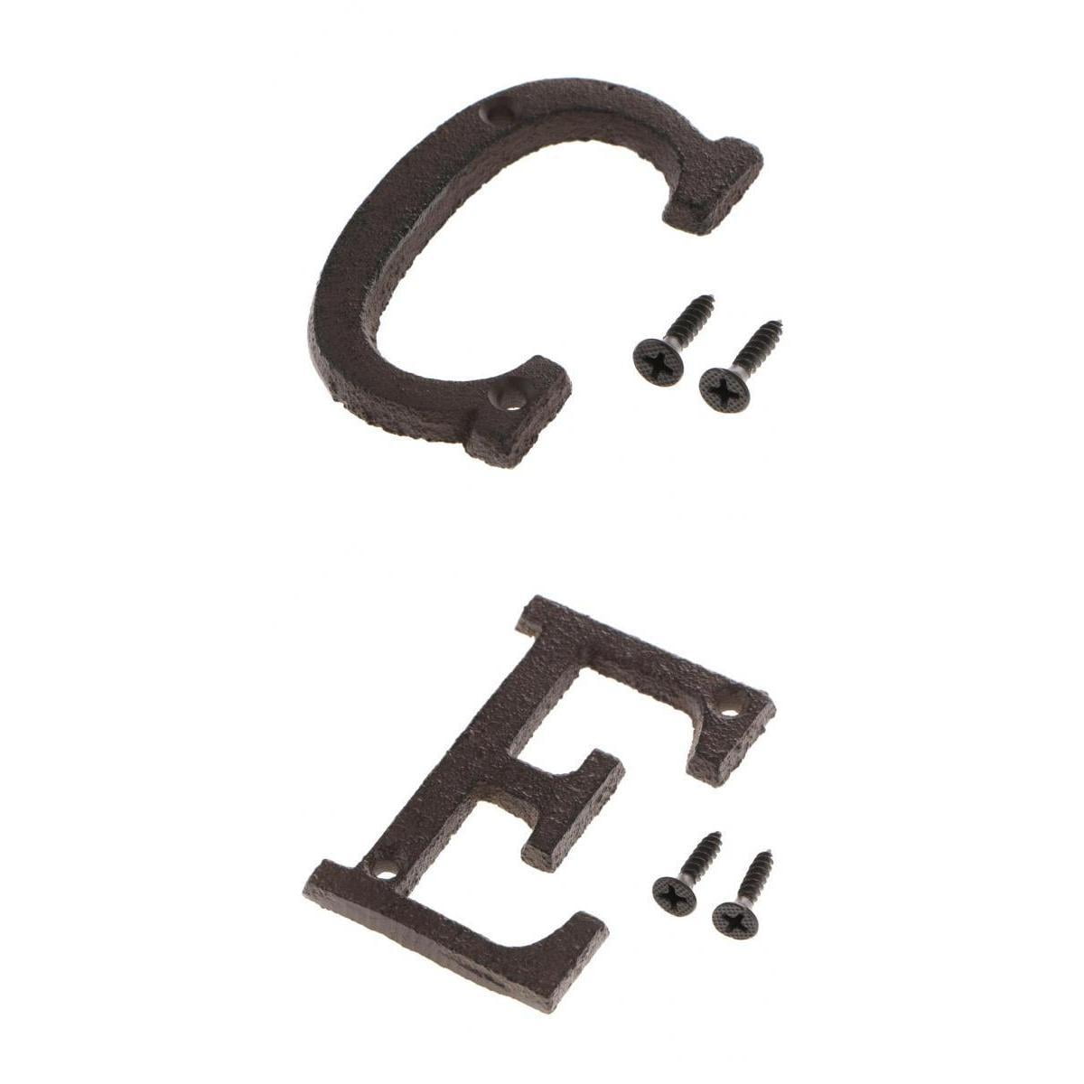 Door Plate Letter Label, DIY Letter Decor,Creative Letter Doorplate,Letter Wall Decor,Home Decor