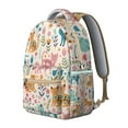 thumbnail image 2 of Adorable Cat Themed Backpack for Women & Girls - Spacious Waterproof School Backpack for College & Work - Lightweight Laptop Bag with Side Pockets - Fun Floral Cat Print for Everyday Use, 2 of 6