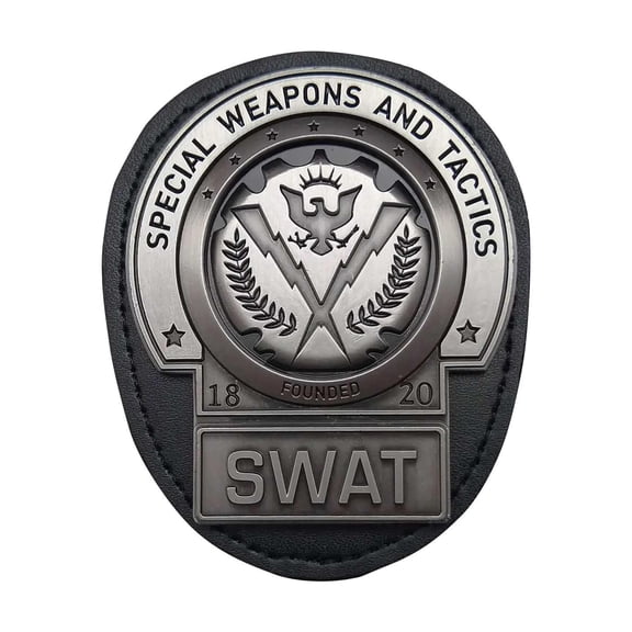DC Dark Knight Trilogy Gotham City SWAT Badge Limited Edition Metal Replica