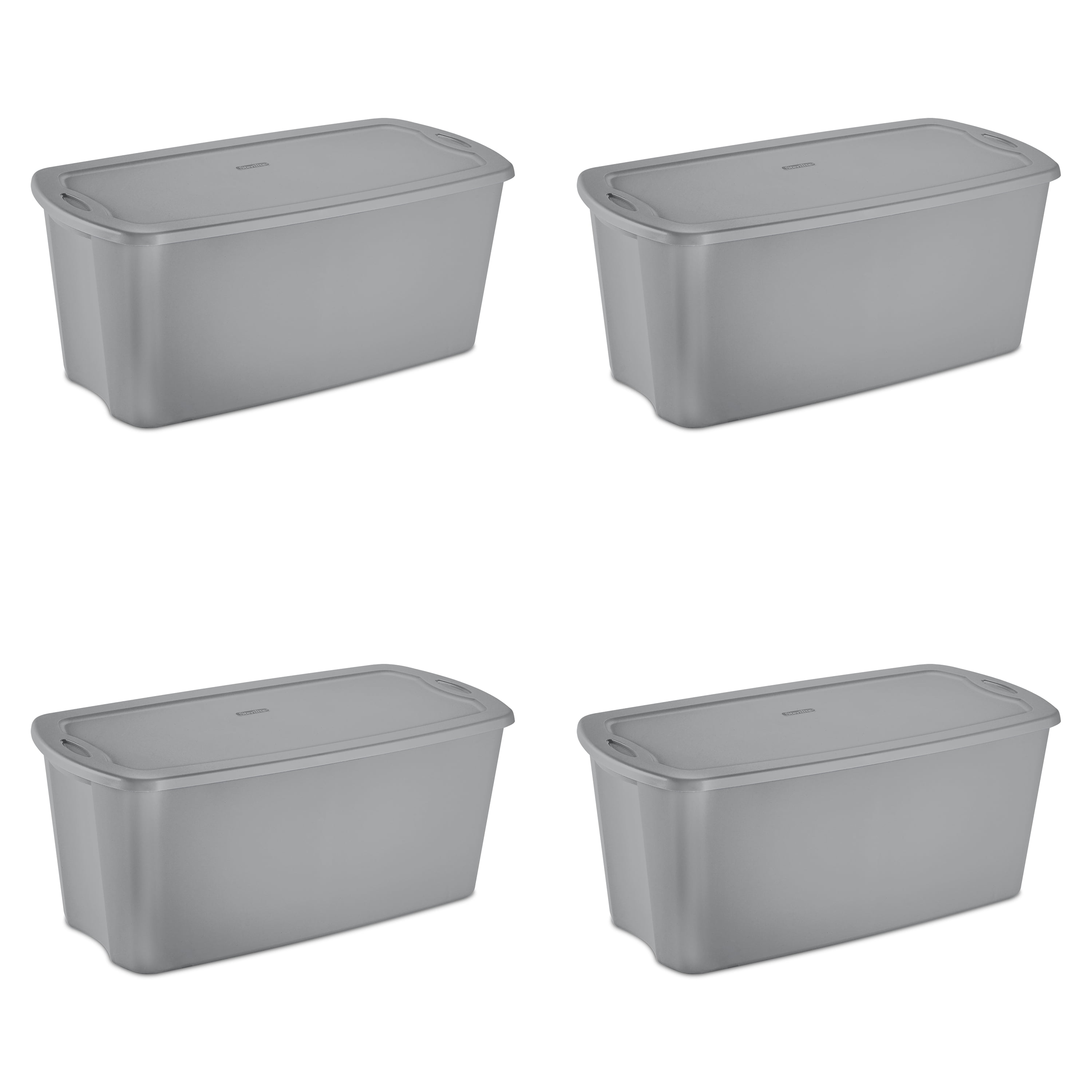 Sterilite, 50 Gal./189 L Tote Box, Case of 4 - Walmart.com