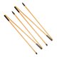 thumbnail image 3 of 2 palos de alineación de golf plegables, entrenador de swing de golf, palos de puntería de golf de 48" para poner, apuntar, swing completo , naranja, 3 of 8