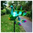thumbnail image 4 of Dalazy Solar Animal Shaped Windmill Stress Relief Courtyard Wind Stake Lamp Ball Lampshade Decoration, 4 of 8