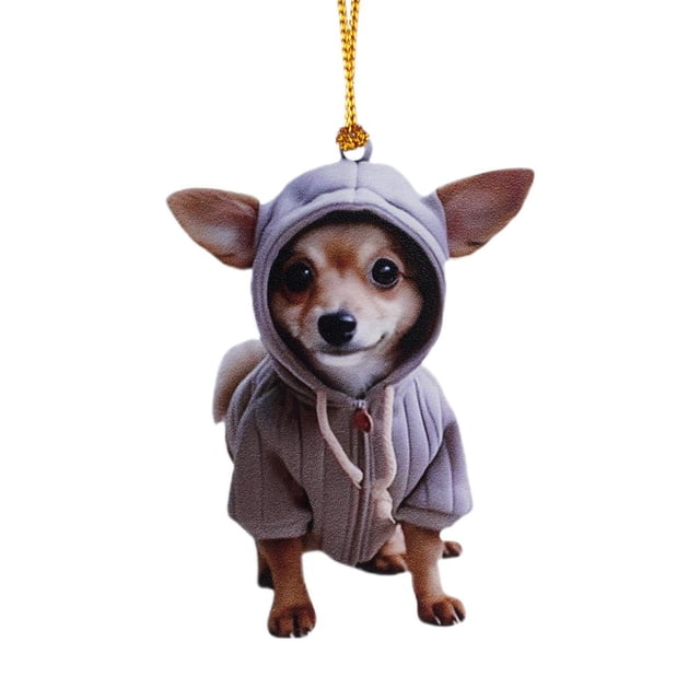 SharkTRUE 4 2d Acrylic Car Interior Decoration Pendants