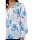 thumbnail image 4 of Blusa escote cruzado Tallas Extras, 6879 (Blanco floreado) blanco 38 JON & ANNA BL-JON-6879-BLANCO, 4 of 6