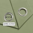 thumbnail image 4 of SMILETIME Velvet Curtains with Grommet, Thermal Insulated Super Soft Privacy Noise Reducing Light-Filtering Velvet Curtains for Living Room Bedroom, 2 Panels, 4 of 8