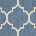 thumbnail image 2 of Safavieh Courtyard Alyssa Geometric Indoor/Outdoor Area Rug, 4' x 5'7", Blue/Beige, 2 of 7
