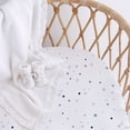 thumbnail image 5 of Plushii Bassinet Sheets for Baby Boys Girls 3 Pack, 33" x 18" Soft Bassinet Fitted Sheet, Bedside Sleeper Bassinet Sheets Fit for Oval Rectangle and Hourglass Bassinet Mattress (Truck), 5 of 5