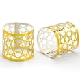thumbnail image 1 of unbranded 50Ud Decorativos Dorados Para Servilletas De Reutilizables En Eventos, 1 of 8