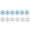 A003-6Pc White 6Pc Blue, variant on LED Snowflake Wall Lights Set of 12, Blue & White Mix Remote Controlled Glowing Snowflake Decor, Peel and Stick Wall Window Ceiling Christmas Lights Winter Decor
