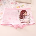 thumbnail image 6 of Cute Children Cartoon Swing Girl Printed Elastic Boxers Underpants Underwear, 6 of 8