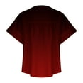 thumbnail image 5 of My Orders Lightweight Tops & Blouses T Shirts Loose Graphic Tees Vintage Women Summer Tops Loose Short Sleeve Button Up Shirts for Women Cropped, 5 of 5