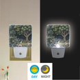 thumbnail image 2 of Yayeee LED Plug in Night Light for The Home with Auto Dusk to Dawn Light Sensors, 2 Pack, Green Forest Scene, 2 of 6