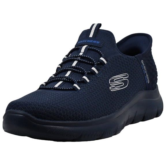 Skechers Mens Slip on Sneakers Hands Free Slip-Ins Summits - High Range Walking Shoes Memory Foam Comfort