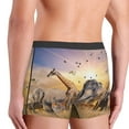 thumbnail image 4 of Kdxio Men's Boxer Briefs with Wildlife Protection Print - Comfortable and Breathable Underwear for Everyday Wear, 4 of 7