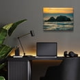 thumbnail image 6 of Epic Art 'Golden Island' by Epic Portfolio, Acrylic Glass Wall Art, 16"x12", 6 of 8