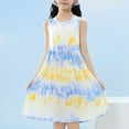 thumbnail image 2 of THDHVS Summer Dresses for Kids,Girls Casual Dresses,Girls Summer Dress Sleeveless A-Line Sundress Kids Casual Tank Dresses Beach Playwear Outfit Light Blue 9-10 Years, 2 of 3