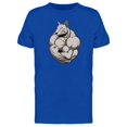 thumbnail image 1 of Strong Bull Terrier Big Biceps T-Shirt Men -Image by Shutterstock, Male XX-Large, 1 of 2