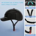 thumbnail image 3 of Casco de bicicleta Gudook para adultos, estilo gorra de béisbol, para carretera urbana, 3 of 7