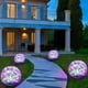 thumbnail image 1 of Luces solares para jardín Keevvon, paquete de 4, 120 LED, multicolor, 1 of 7